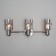 ANSA lamp, 3x40W E14, color black pearls