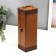 Casket Wood, leatherette to the bottle "Winel" Open 34.5x11.5x12 cm