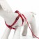 Sports set a reflective, leash 120 x 1 cm, fire 23-35 cm, red