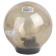 Lamp Garden Era "Shar" E27, IP44, 60W, 200x200x210 mm, black