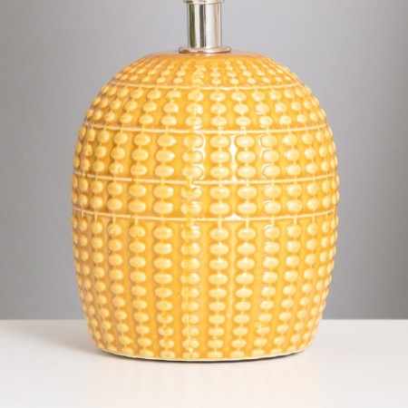 Table lamp "Iona" 1x40W E14 brown 13x13x25cm-3