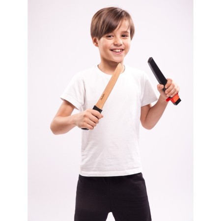 Wooden Sword Children's "Tanto", Black Color, Book-9