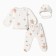 Costume (swing, slider, cap) Bloom Baby Stars, p. 68 cm, milk