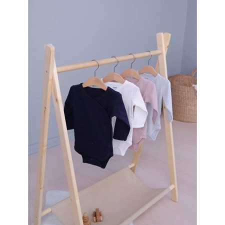 Body Kimono children with a long sleeve Rant Base, height 68 cm, dark blue color-6