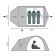 Tent, Trekking Voyager, Green, 3-seater