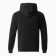 Male sweatshirt was laid down, black color, size 58