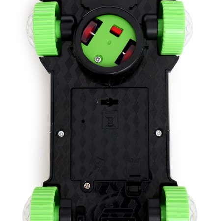 The machine "Racing", light and sound effects, works from batteries, green color-3