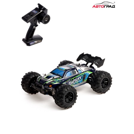 The machine on the Rock Ranger control panel, radio management, works on the battery, all -wheel drive, light, 1:16