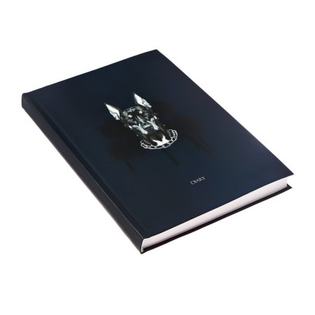Deliciper of Leduced A5, 136 sheets in the Brutal line, solid cover, matte lamination, foil embossing, block 60 g/m2-1