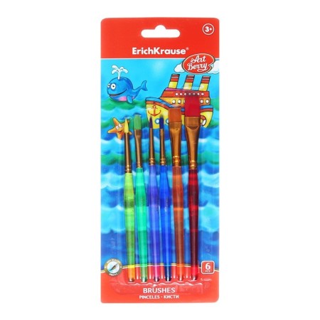 Set of brushes, synthetics, 6 pieces, artberry, in the blister-4