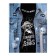School diary for grades 1-11, "jeans", solid cover, holographic foil, glossy lamination, an offset block 65g/m2, universal cheat sheet, 48 sheets