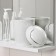 Garbage container desktop Tule, 1 l, d = 11.2 cm, h = 17.5 cm, the color is light gray