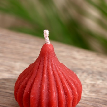 Candle "onion" 5x5x5 cm, soy wax mix-3