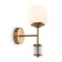 Bra Freya Fr5185WL-01BS BOLAS, 316x130x320 mm, E27, 1x60W, brass color