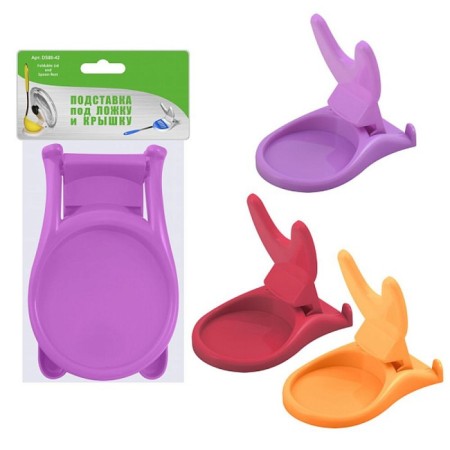 Standing under the spoon and lid multidide, plastic, length 15 cm