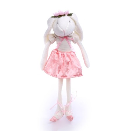 Soft toy "Bunny", white color