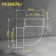 Division Zein, flat, vertical, ventilation, 60 x 120 mm