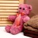 Soft toy "Mishutka with a bow", color mix