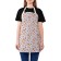 Apron kitchen with a photographic priorter "Heart and lock", adjustable, size OS