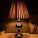 Board lamp "Alfi" E27 40W chrome 28x28x46 cm