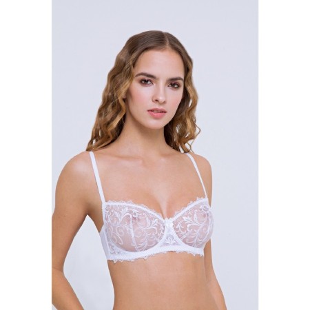 Lengy bracers, size 85d, white color