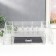 Organizer Casket plastic 1 transparent box 9.5x17.5x27.5 cm