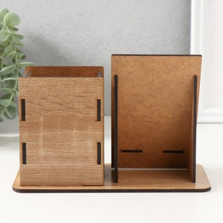 The desktop organizer "Cosmonaut" 18x12.5x9 cm (set of 9 parts)-3