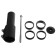 Extension cord of the Dream Bike fork, 115 mm, black color