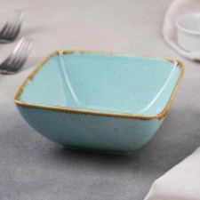 Ceramic “Aquamarine” ceramic salad, 14 × 6 cm