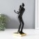 Polystone souvenir "Like behind a stone wall" Black 6x10.5x25 cm