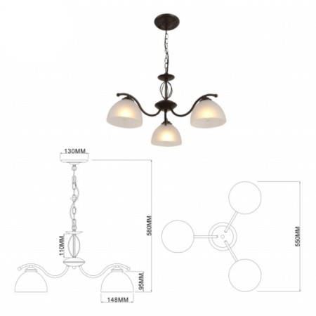 JackeLine 9141-303 3he27 40W chandelier-2