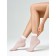 Synthetic socks Mini Brio 20, single size, color Bianco, 2 pairs