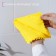 Salpha universal share "Promo", a cleaning rag, 180 g, 10 pcs, 30 × 30 cm, microfiber, ultrasound processing of the edge, mix