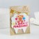 Candle for the cake "Happy Birthday. Bear with a gift ", 8 cm