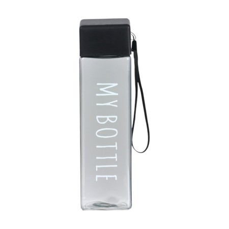 Water bottle, 450 ml, My Bottle, 20 x 5.5 cm, black