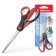 Scissors Erichkrause Comfort, 18 cm, handles with anti -slip rubber inserts, mix