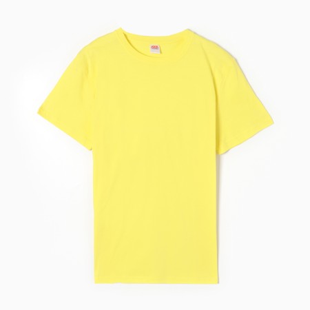 T -shirt male, yellow color, size 56-5