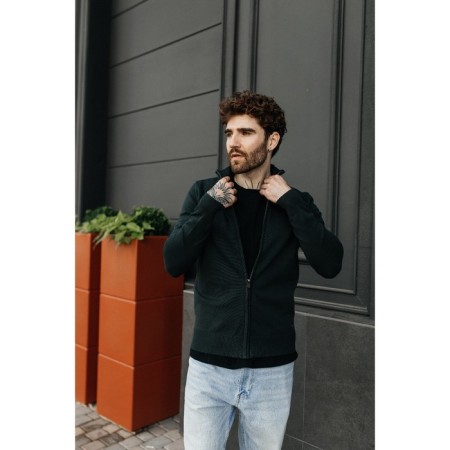 Jumper male ise, size 58, emerald color-11