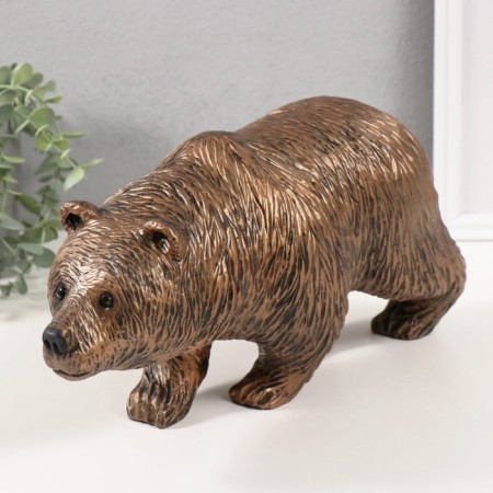 Figure "Bronze Bear" 18.5 x 14 x 36 cm-1