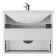 Tumba Iceberg Classic under the Amur 60 sink, suspended, with one box