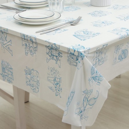 Tables-coloring single children's “Tasty alphabet”, 110 × 150 cm-1