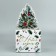 Box for mini-boots "Happy New Year", bullfinches, 12 x 17 x 10 cm, New Year