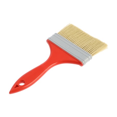Brush flat promo, artificial bristles, plastic handle, 4 ", 100 mm-4