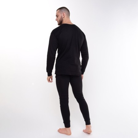 Male thermal underwear (jumper, pants) was launched, black color, size 52-54-6