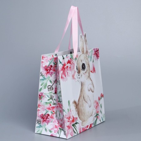 Gift package, packaging, "rabbit", 22 x 22 x 10 cm-1