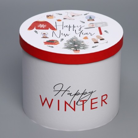 Gift Box "Cozy New Year", 15 x 18 cm, New Year-1