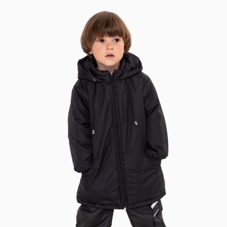 Jacket for a boy, black color, height 116-122 cm-2