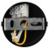 Suspension lamp PL22 BK MR16 GU10 Ceiling cylinder, black color
