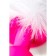 Anal sleeve Todo byfa Sweet Bunny, tail, silicone, d = 2.8 cm, 13 cm, pink color 90768