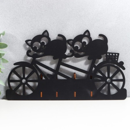 Open Key "Two Cats" 24 × 14 × 3 cm-7